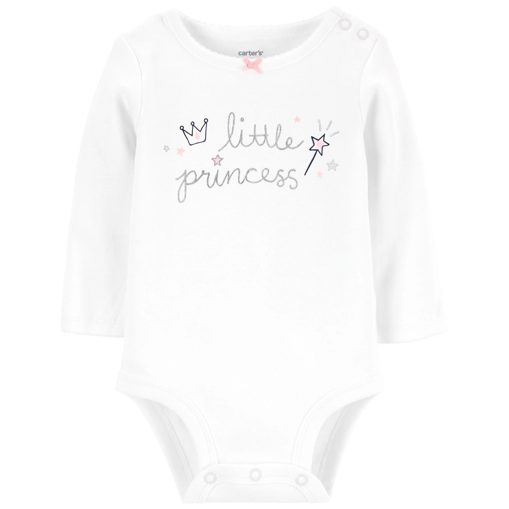 Carter's Infant 4-piece Set, Princess, 6 Months - Picture 3 of 7